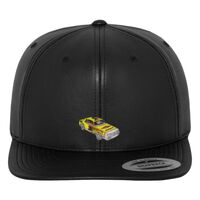 Full leather imitation snapback (6089FL) Vignette