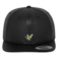 Full leather imitation snapback (6089FL) Vignette