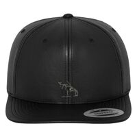 Full leather imitation snapback (6089FL) Vignette