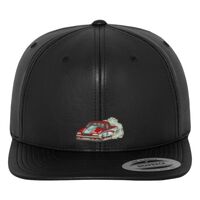 Full leather imitation snapback (6089FL) Vignette