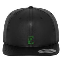 Full leather imitation snapback (6089FL) Vignette