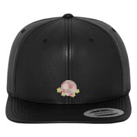 Full leather imitation snapback (6089FL) Vignette