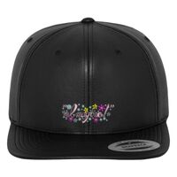 Full leather imitation snapback (6089FL) Vignette