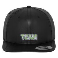 Full leather imitation snapback (6089FL) Vignette