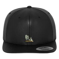 Full leather imitation snapback (6089FL) Vignette