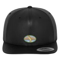 Full leather imitation snapback (6089FL) Vignette