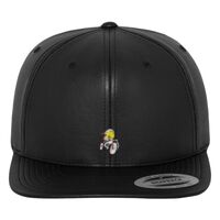 Full leather imitation snapback (6089FL) Vignette