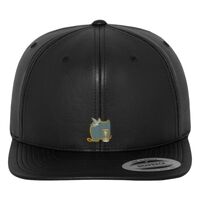 Full leather imitation snapback (6089FL) Vignette