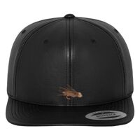 Full leather imitation snapback (6089FL) Vignette