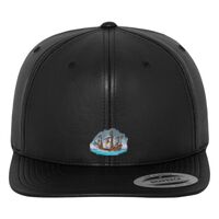 Full leather imitation snapback (6089FL) Vignette