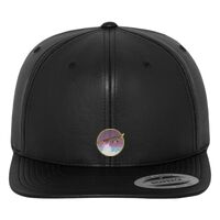 Full leather imitation snapback (6089FL) Vignette