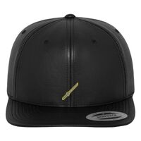 Full leather imitation snapback (6089FL) Vignette