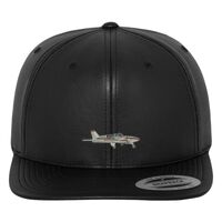 Full leather imitation snapback (6089FL) Vignette