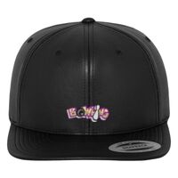Full leather imitation snapback (6089FL) Vignette