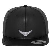 Full leather imitation snapback (6089FL) Vignette