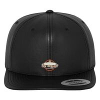 Full leather imitation snapback (6089FL) Vignette
