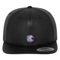 Full leather imitation snapback (6089FL) Vignette