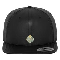 Full leather imitation snapback (6089FL) Vignette