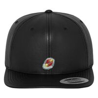 Full leather imitation snapback (6089FL) Vignette