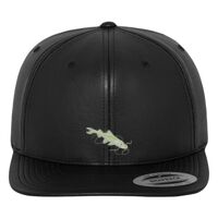 Full leather imitation snapback (6089FL) Vignette