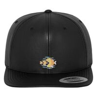 Full leather imitation snapback (6089FL) Vignette
