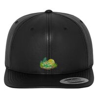 Full leather imitation snapback (6089FL) Vignette