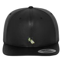 Full leather imitation snapback (6089FL) Vignette