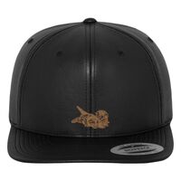 Full leather imitation snapback (6089FL) Vignette