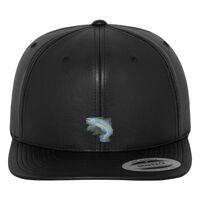 Full leather imitation snapback (6089FL) Vignette