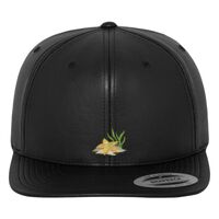 Full leather imitation snapback (6089FL) Vignette