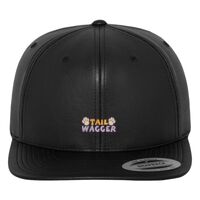 Full leather imitation snapback (6089FL) Vignette