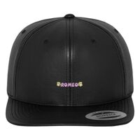 Full leather imitation snapback (6089FL) Vignette