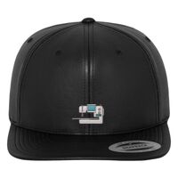 Full leather imitation snapback (6089FL) Vignette