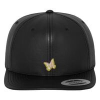 Full leather imitation snapback (6089FL) Vignette