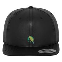 Full leather imitation snapback (6089FL) Vignette