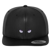 Full leather imitation snapback (6089FL) Vignette