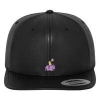 Full leather imitation snapback (6089FL) Vignette