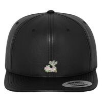 Full leather imitation snapback (6089FL) Vignette
