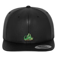 Full leather imitation snapback (6089FL) Vignette