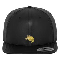 Full leather imitation snapback (6089FL) Vignette