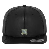 Full leather imitation snapback (6089FL) Vignette