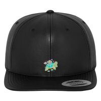 Full leather imitation snapback (6089FL) Vignette