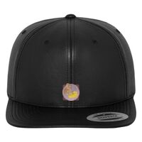 Full leather imitation snapback (6089FL) Vignette