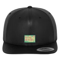 Full leather imitation snapback (6089FL) Vignette