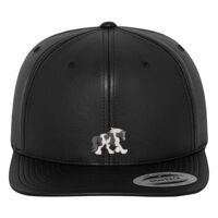 Full leather imitation snapback (6089FL) Vignette
