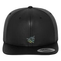 Full leather imitation snapback (6089FL) Vignette