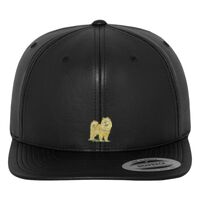 Full leather imitation snapback (6089FL) Vignette