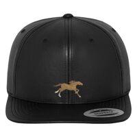 Full leather imitation snapback (6089FL) Vignette