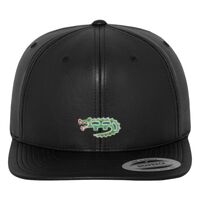 Full leather imitation snapback (6089FL) Vignette