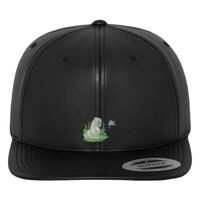Full leather imitation snapback (6089FL) Vignette